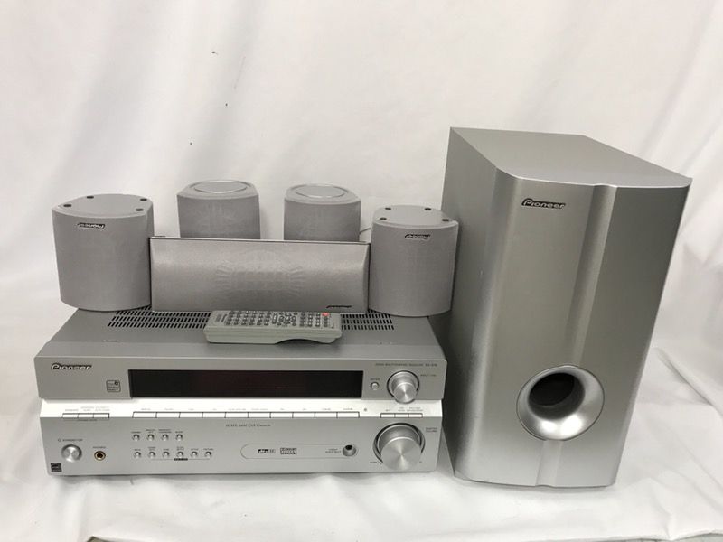Pioneer SX-316 Audio Multi-Channel Receiver 24Bit D/A Converter Complete Set with Remote