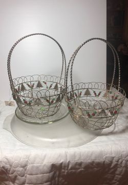 Pair of Christmas 🎄Baskets