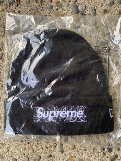 Supreme Bandana Beanie Black Ds 