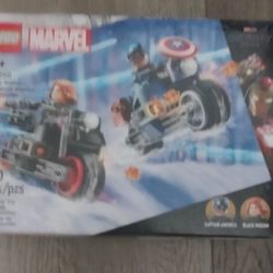 LEGO Marvel – 76260 Black Widow & Captain America Motorcycles - New - IN HAND