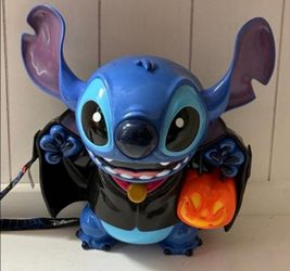 Disney vampire stitch light up popcorn bucket