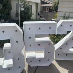 Marquee Numbers