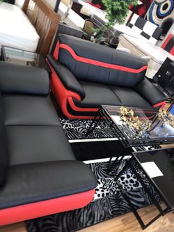 Living room couch and loveseat $39 down