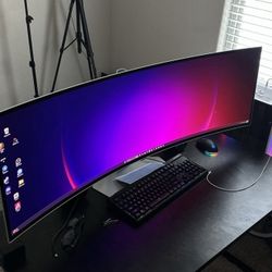 Odyssey OLEDG9 monitor 