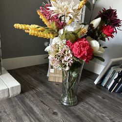 Large Bouquet Of Tropical Flowers
