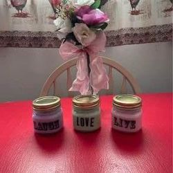 All Natural 100% Soy Homemade Scented Candles