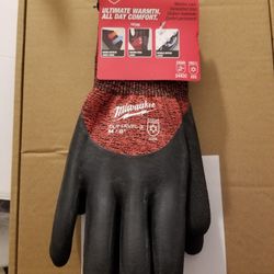 Milwaukee Insulated Rubber Gloves Cut Level 3 (8" Medium)