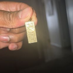 100 Dollar Bill Pendant