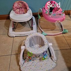 Baby Walker Fisher Price Seate Up Chair Each $20 Good Clean Condition 