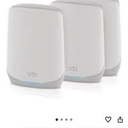 Netgear Orbi RBK763 router with 2 satellites