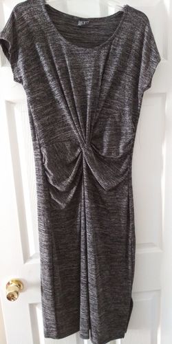 Black and grey dress