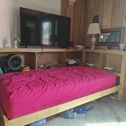 Twin Bed frame with or without mattress