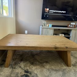 Real Wood Coffee Table 