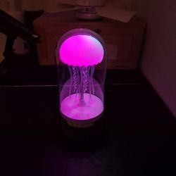 Led Jellyfish Lamp With Bluetooth Speaker