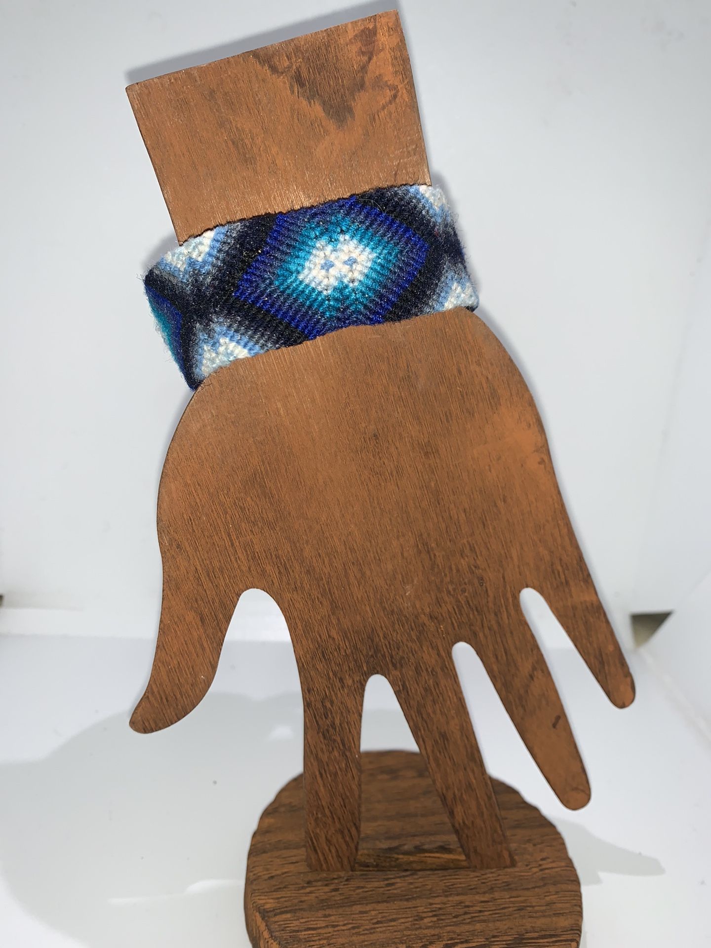 Handwoven Blue Bracelet