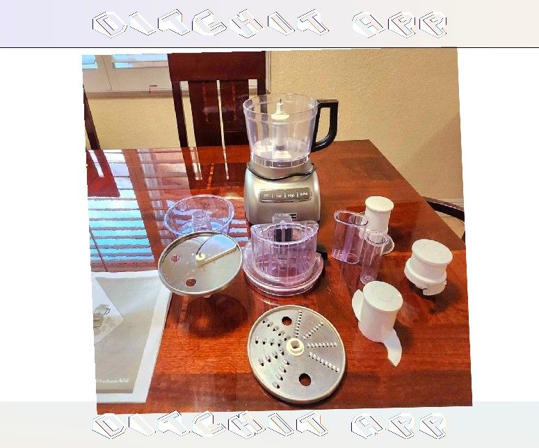 than through Food Processors Multiple Models in Stock