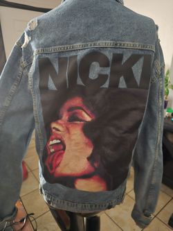 Nicki Minaj  Blue Jacket Vest Limited Edition M Rare