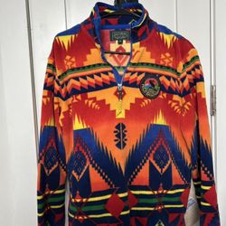 Polo Ralph Lauren Aztec Quarter Zip Fleece