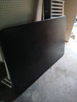 Dark walnut dining room table