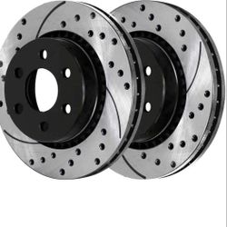 Break Pads, Front And Rear Rotors 