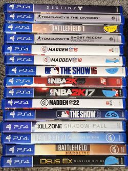Ps4 video games for trade