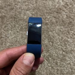 Fitbit Charge 2 Heart Rate + Fitness Wristband, Blue, Large (US Version)