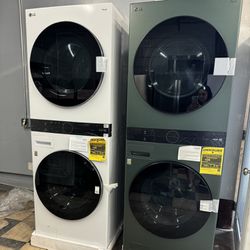 New LG WashTowers Available In Green And White 