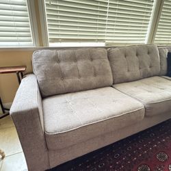 Extra Wide Grey Couch