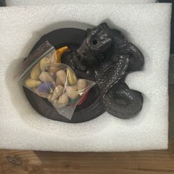 Ceramic Backflow Dragon Incense Burner