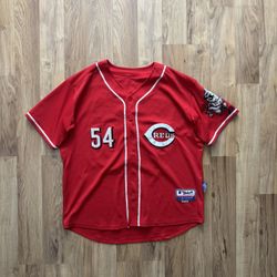Vintage “Alrodis Chapman” Cincinnati Reds MLB jersey Size Adult Small