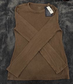 Brown long sleeve GAP
