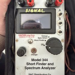 Short Finder And Spectrum Analyzer