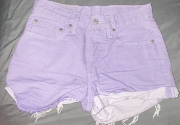 Levi’s Purple Shorts