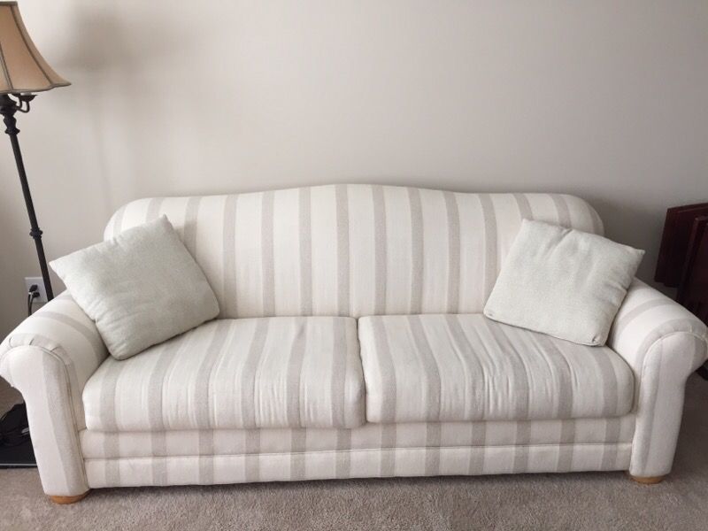 Sleep Sofa with Queen Posture Royale mattress by Sealy