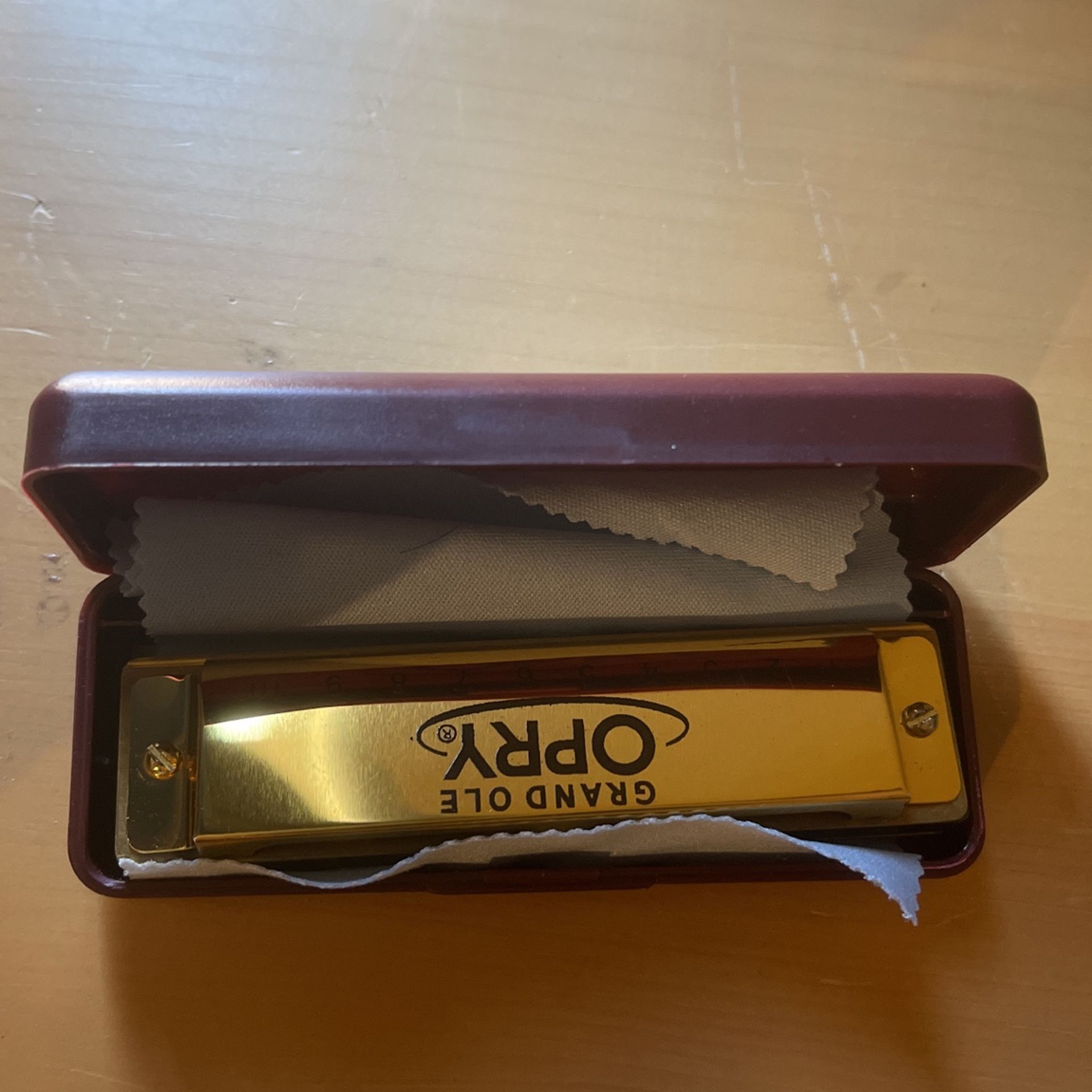Gold Harmonica