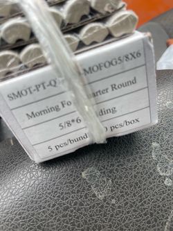 5/8” X 6” 34 pc quarter round tiles