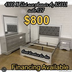 Queen size bedroom set brand new