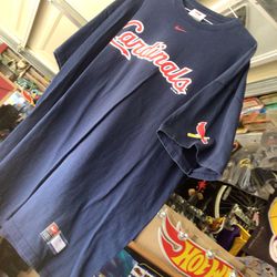Cardinals Baseball Tee Shirt Size Adult 2XL