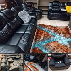 SLEEK SEXY RECLINERS! WE SELL BRAND NEW ! SOFA AND LOVESEAT $1099