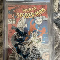 Web Of Spider #36 GRADED 8.0