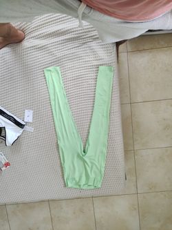 GYMSHARK Leggings light Green, Breathable Light Material