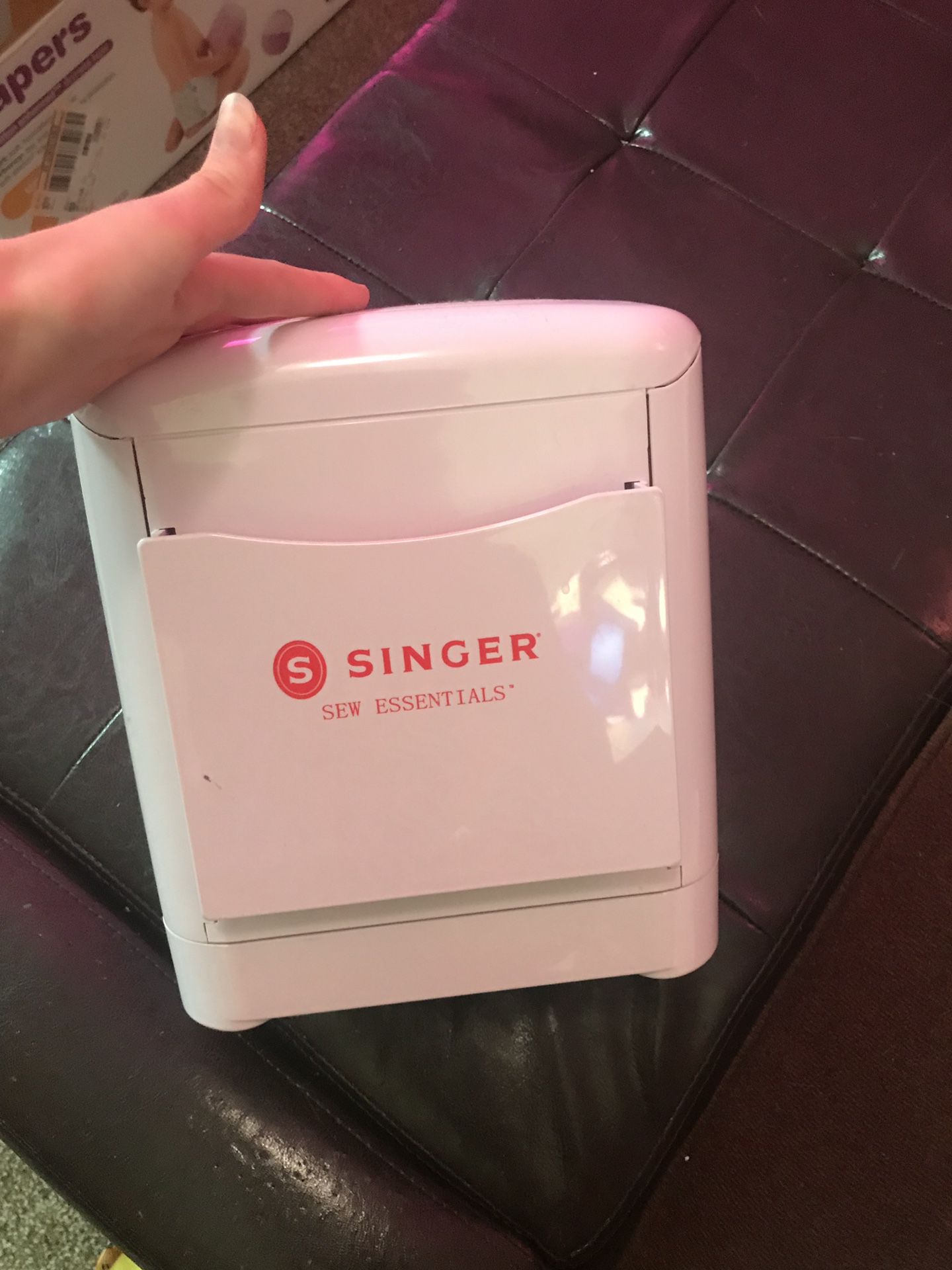 Singer sewing box