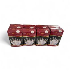 Eight Sets Of 100 Count Mini Lights
