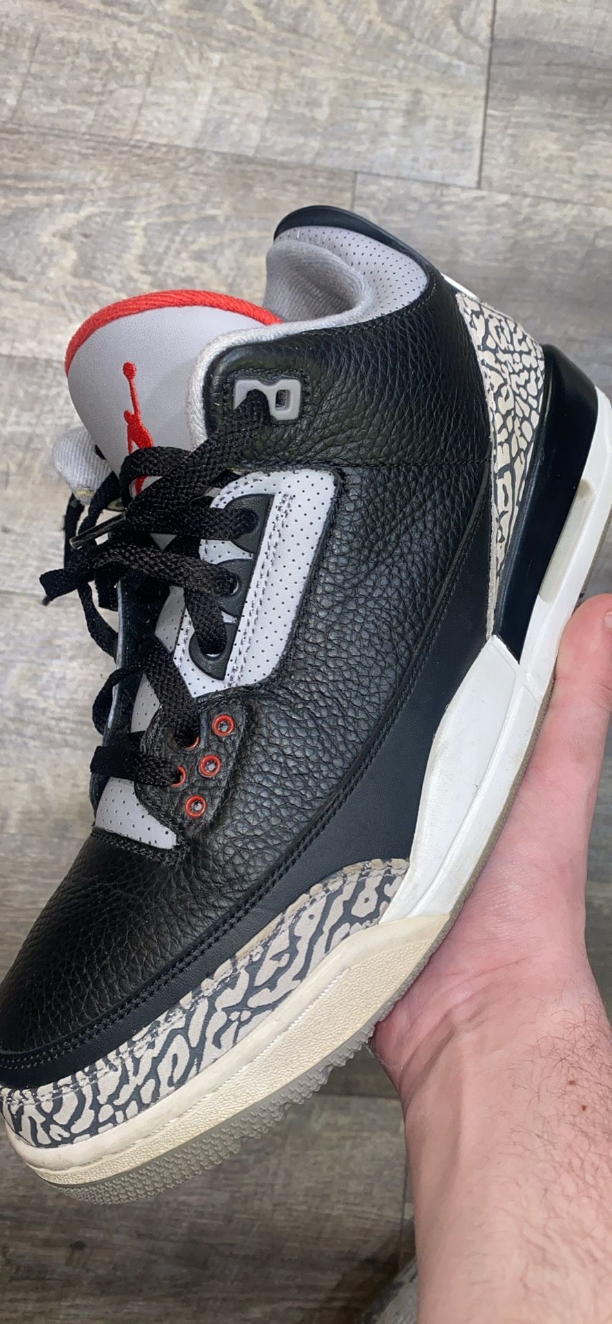 Jordan 3 Black Cements