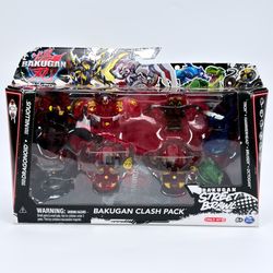 Bakugan Street Brawl Clash Pack Action Figure Set - Target Exclusive -New Sealed