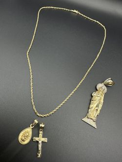 14k Solid Rope Chain