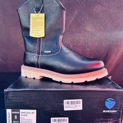 SUREWAY SOFT TOE WORK BOOTS 
