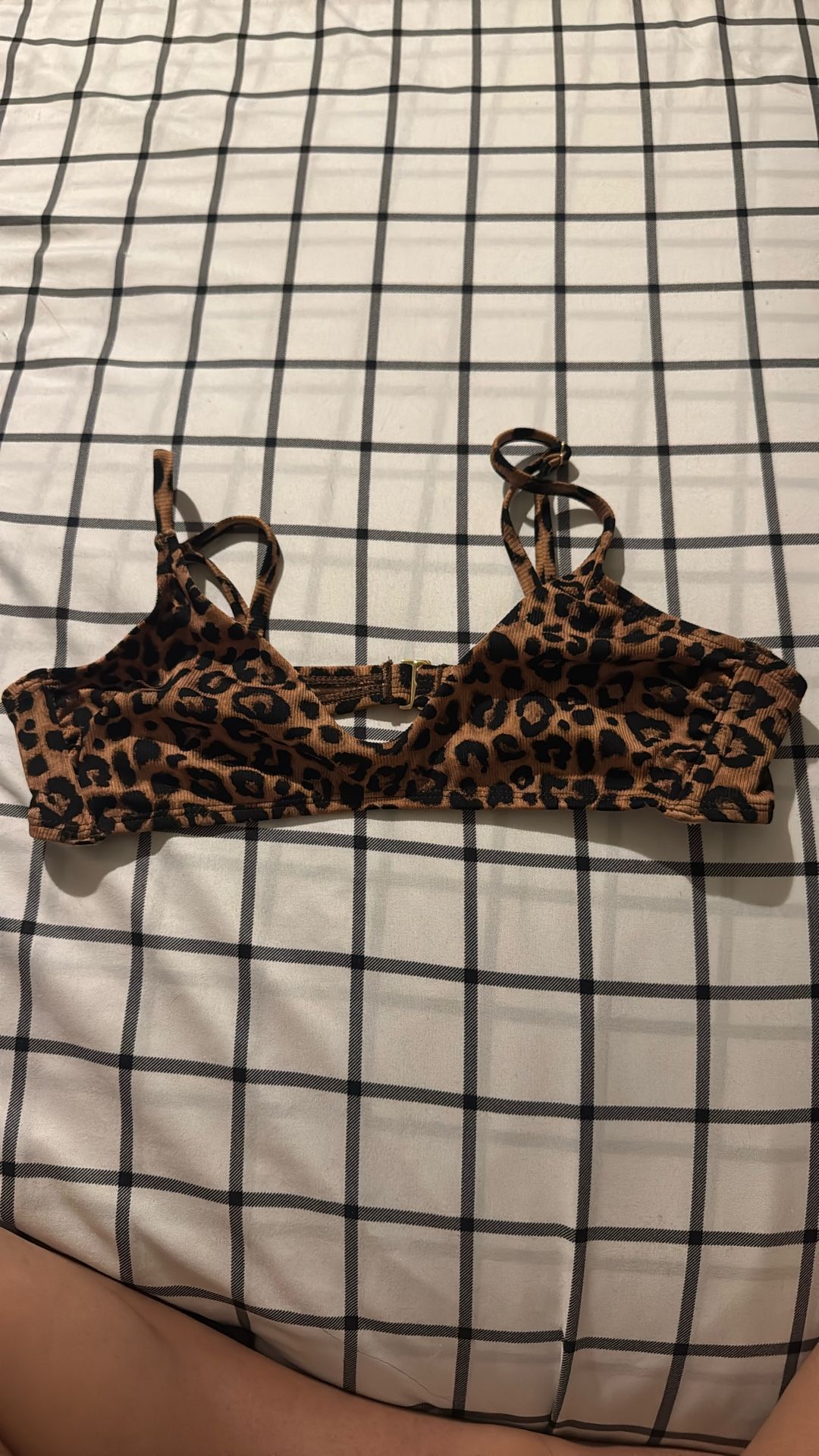 Leopard Swimsuit Top