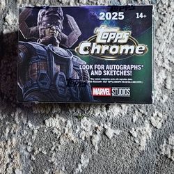 2025 Topps Marvel Studios Chrome