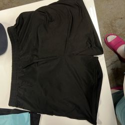 Real Essentials Black Shorts